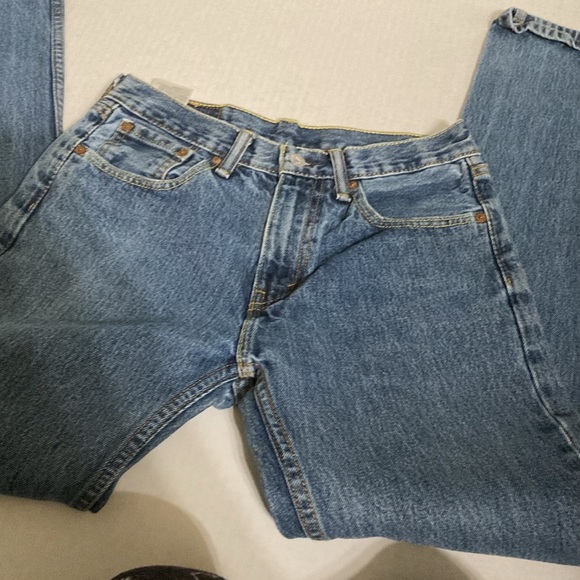 Men’s Levi’s 505 straight size w29 L 34 - Picture 4 of 9